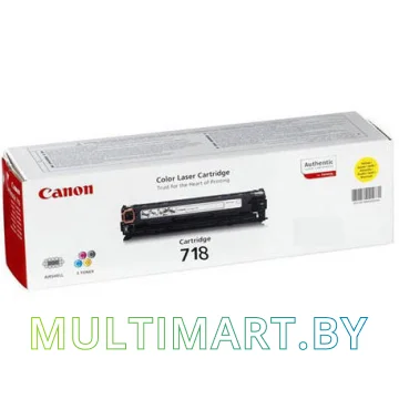 Картридж Canon 718 Yellow (2659B002)